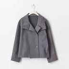 Élise Dubois | Elegant Short Wool Coat For Women
