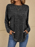 Refined Long Sleeve Everyday Sweater by Elizabeth — Soft Knit