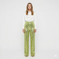 Valentina Rossi | Sequin Straight-Leg Party Pants For Women