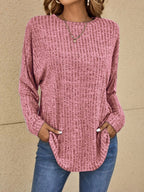 Refined Long Sleeve Everyday Sweater by Elizabeth — Soft Knit