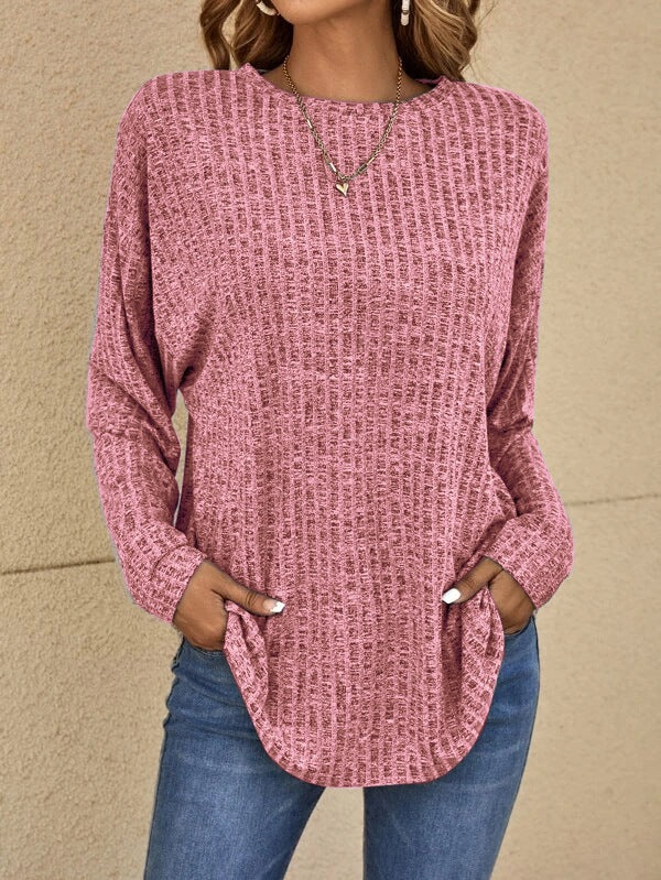 Refined Long Sleeve Everyday Sweater by Elizabeth — Soft Knit
