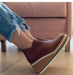 Madeline Rossi | Orthopedic Platform Ankle Boots For Women