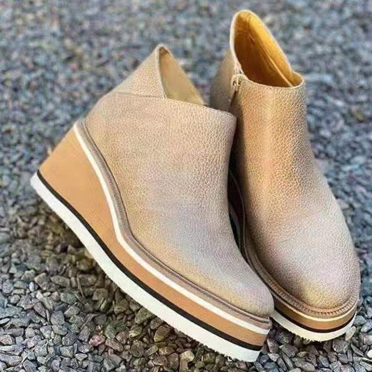 Madeline Rossi | Orthopedic Platform Ankle Boots For Women