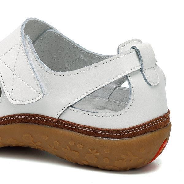 Grace™- Hollow Hook Flat Sandals — Open-Toe