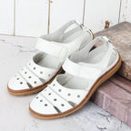Grace™- Hollow Hook Flat Sandals — Open-Toe