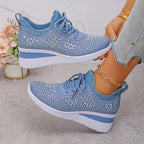 Elena Bellucci | Rhinestone Platform Sneakers For Women