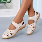 Grace™- Hollow Hook Flat Sandals — Open-Toe