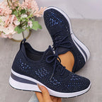 Elena Bellucci | Rhinestone Platform Sneakers For Women