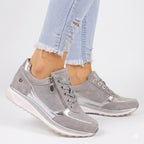 Camille Laurent | Orthopedic Zip Sneakers For Women
