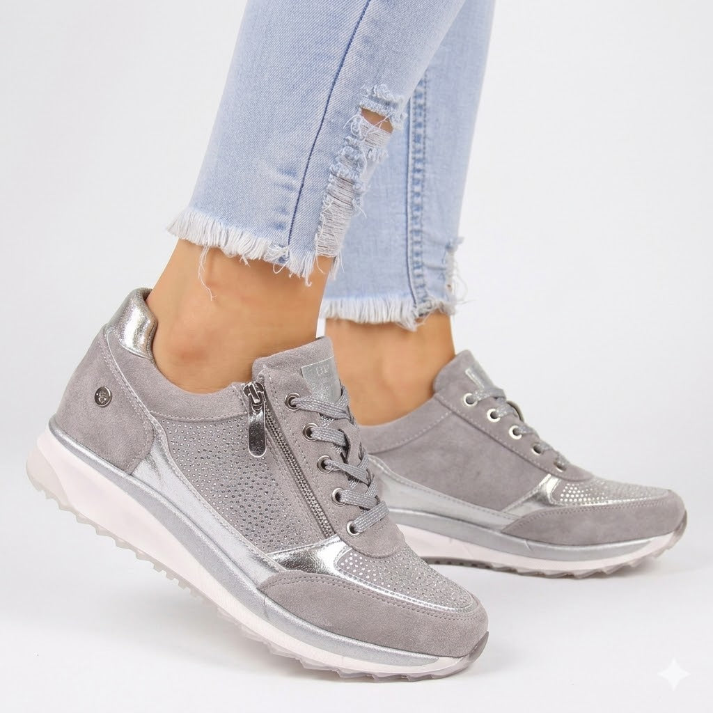 Camille Laurent | Orthopedic Zip Sneakers For Women