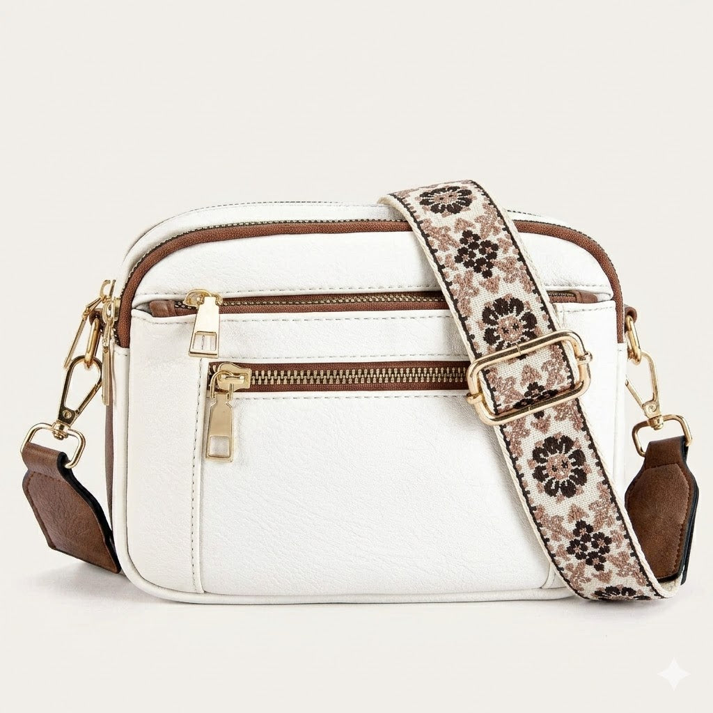 Alessia Moreau | Luxe Crossbody Shoulder Bag For Women