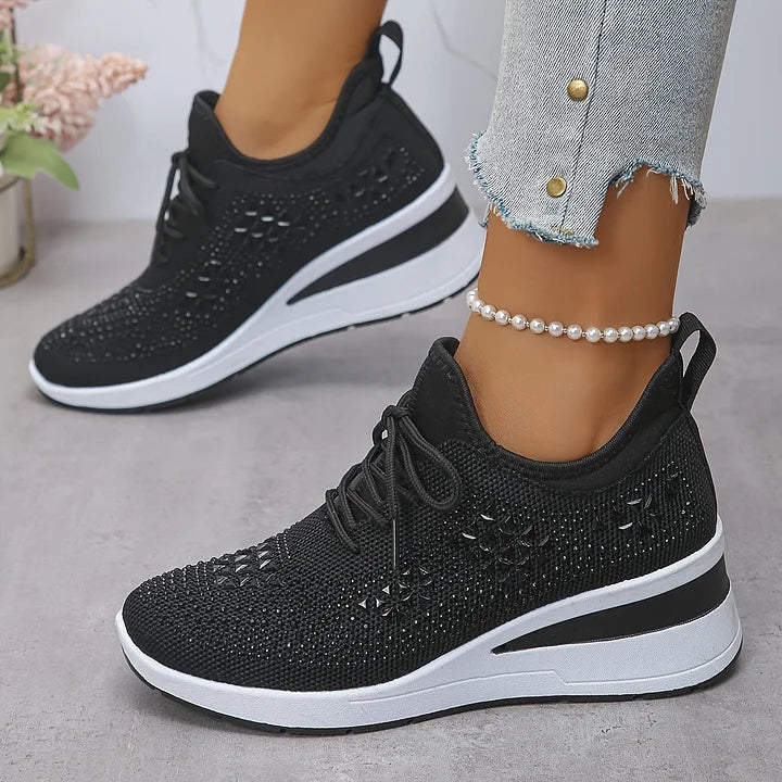 Elena Bellucci | Rhinestone Platform Sneakers For Women