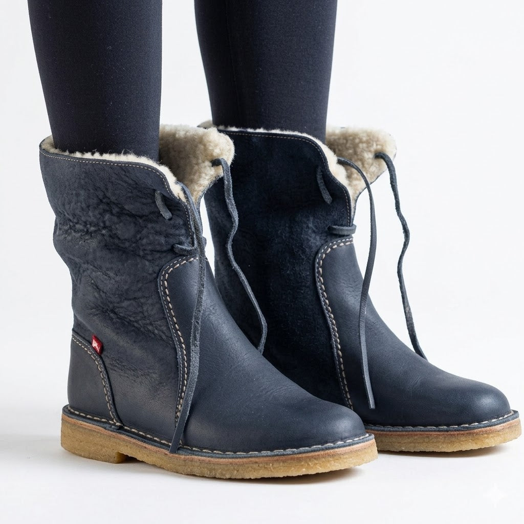 Camille Laurent | Waterproof Fur-Lined Winter Boots For Women