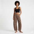Leilani Monroe | Leopard Print Barrel Jeans For Women