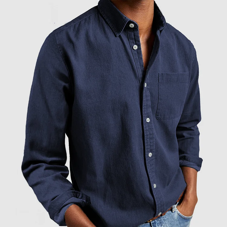 James™ - Men's Fashion Shirt — Soft Knit