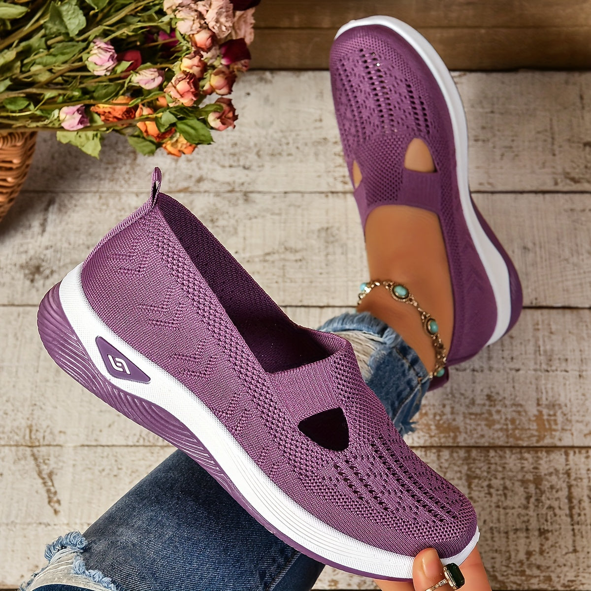 Élodie Martin | Abby Orthopaedic Slip-On Shoes with Effortless Comfort For Women