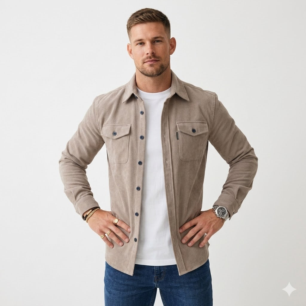 Marco Bellini | Premium Overshirt Jacket For Men