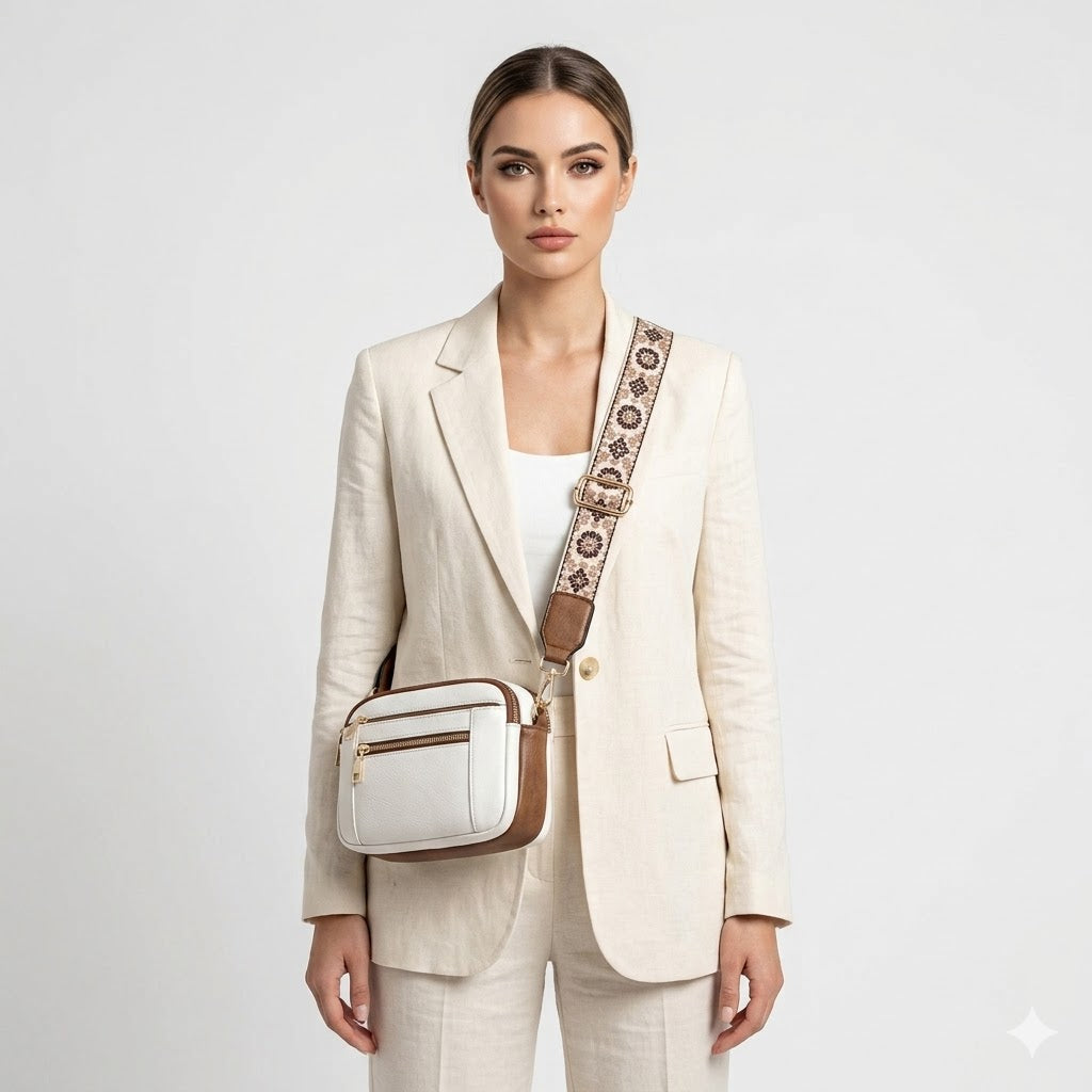 Alessia Moreau | Luxe Crossbody Shoulder Bag For Women