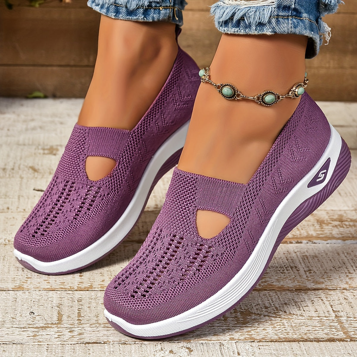 Élodie Martin | Abby Orthopaedic Slip-On Shoes with Effortless Comfort For Women