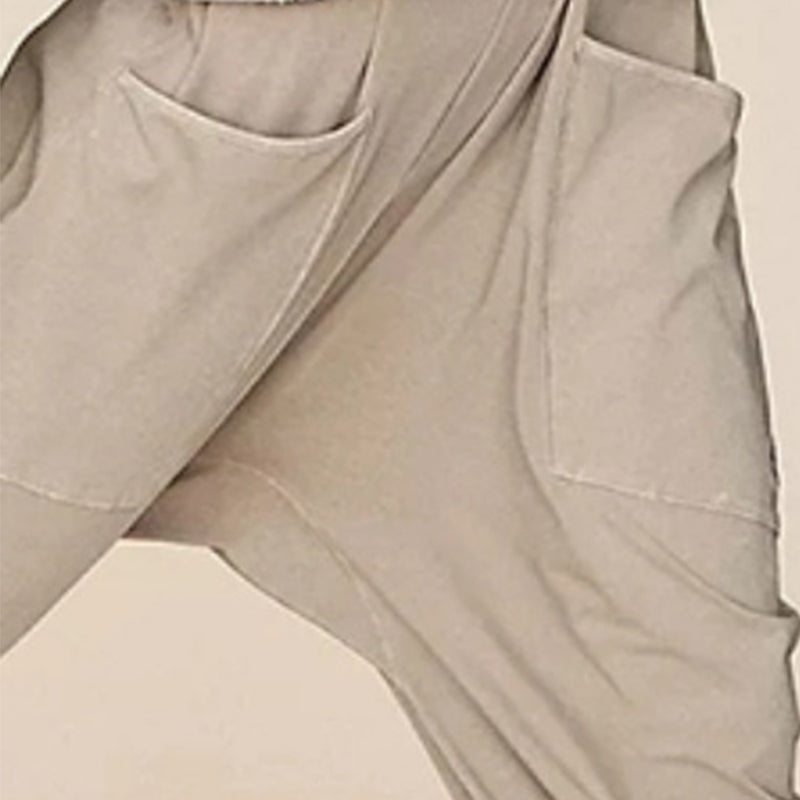 Sarah™ - V-Neck Sling Pocket Jumpsuit — Comfortable
