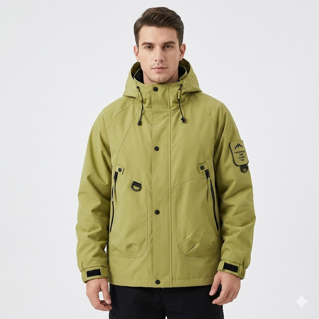 Luca Moretti | Waterproof Outdoor Jacket For Men