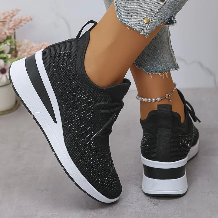Elena Bellucci | Rhinestone Platform Sneakers For Women