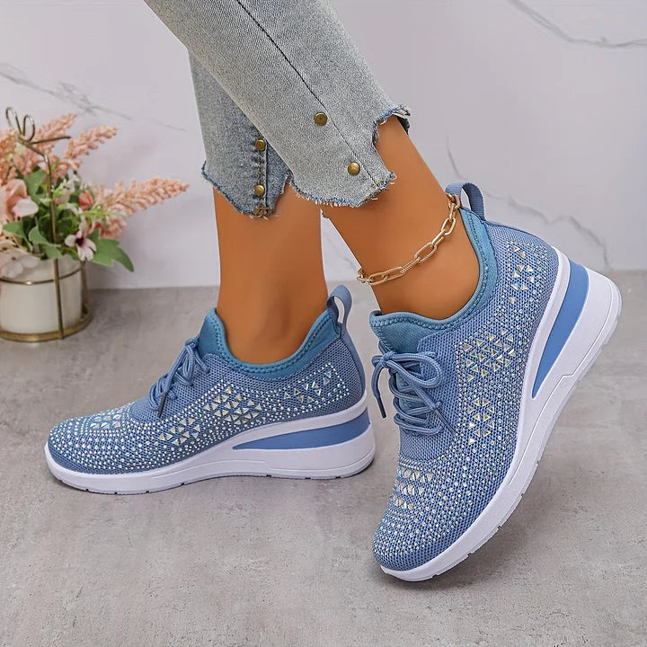 Elena Bellucci | Rhinestone Platform Sneakers For Women