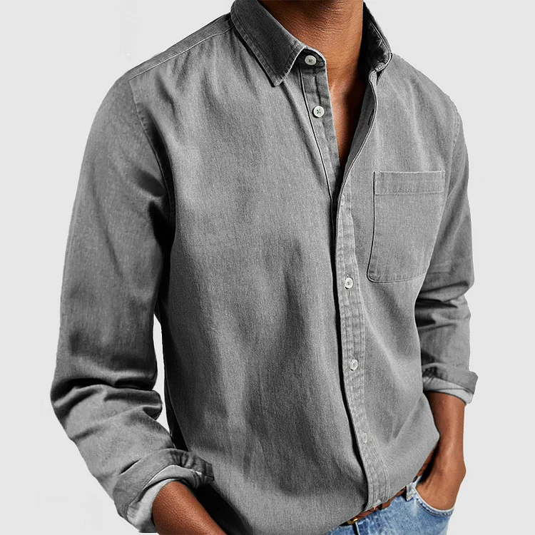 James™ - Men's Fashion Shirt — Soft Knit