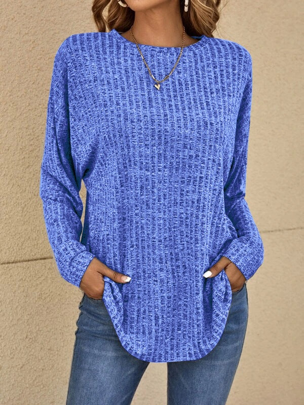 Refined Long Sleeve Everyday Sweater by Elizabeth — Soft Knit