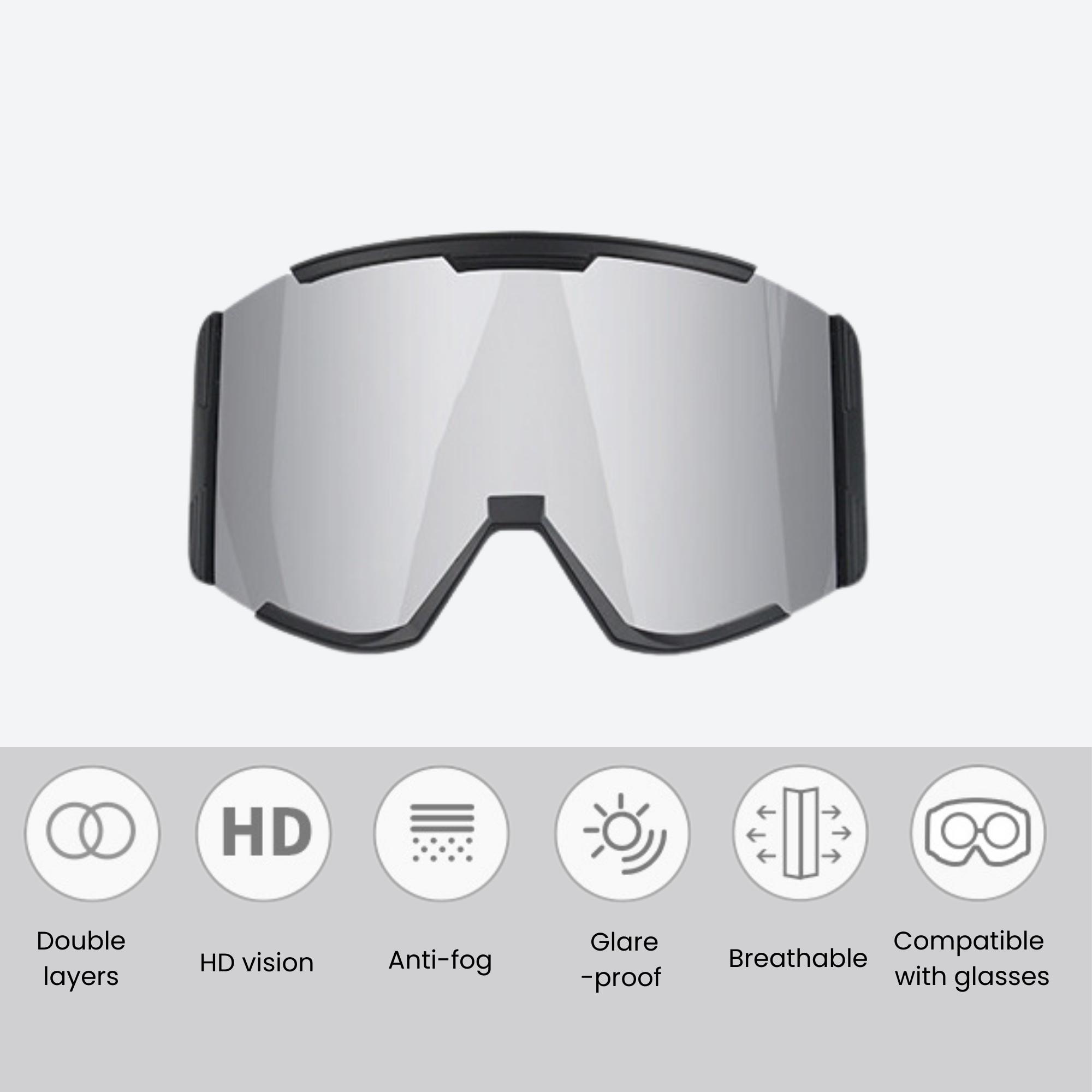 Aurora Quick Release Cylindrical Goggles