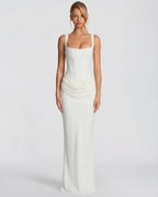 Valentina Moretti | Elegant Black Maxi Dress For Women