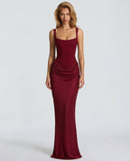 Valentina Moretti | Elegant Black Maxi Dress For Women