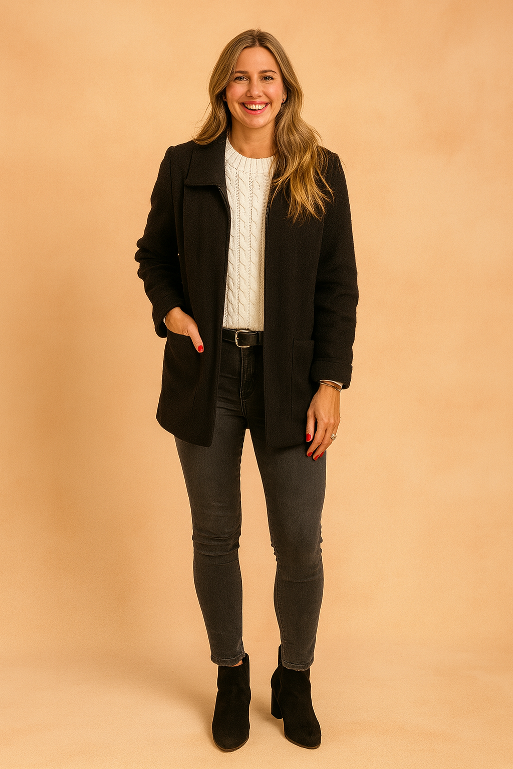 Sophie Bennett | Luxury Zip Jacket For Women