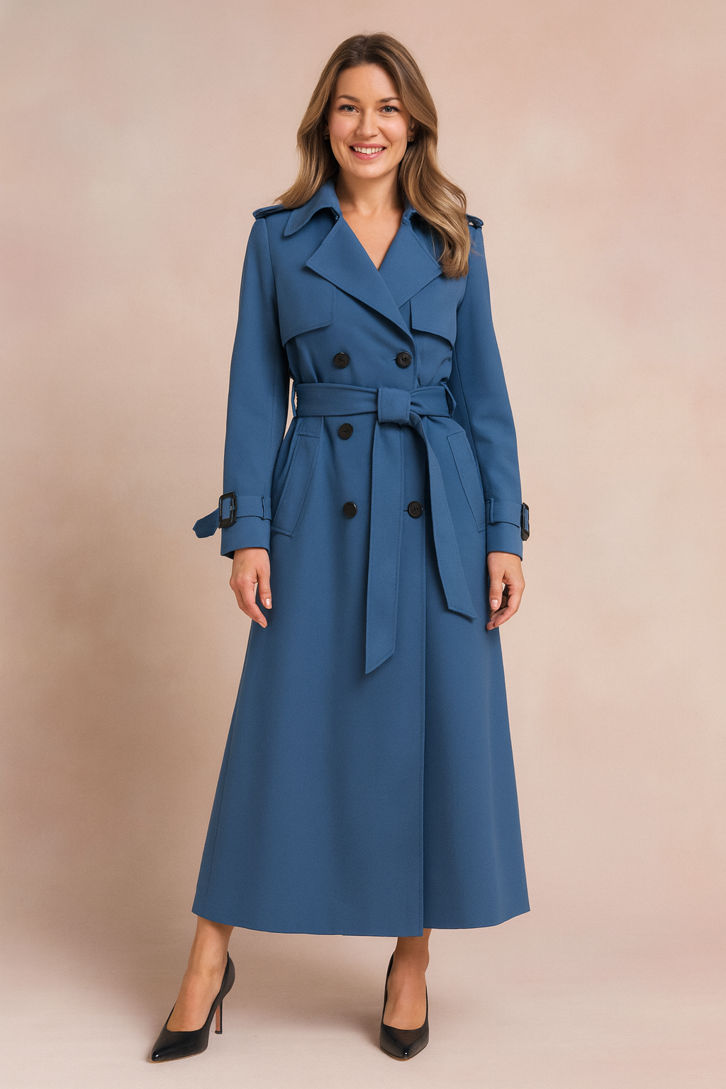 Sofia Laurent | Belted Trench Coat For Women