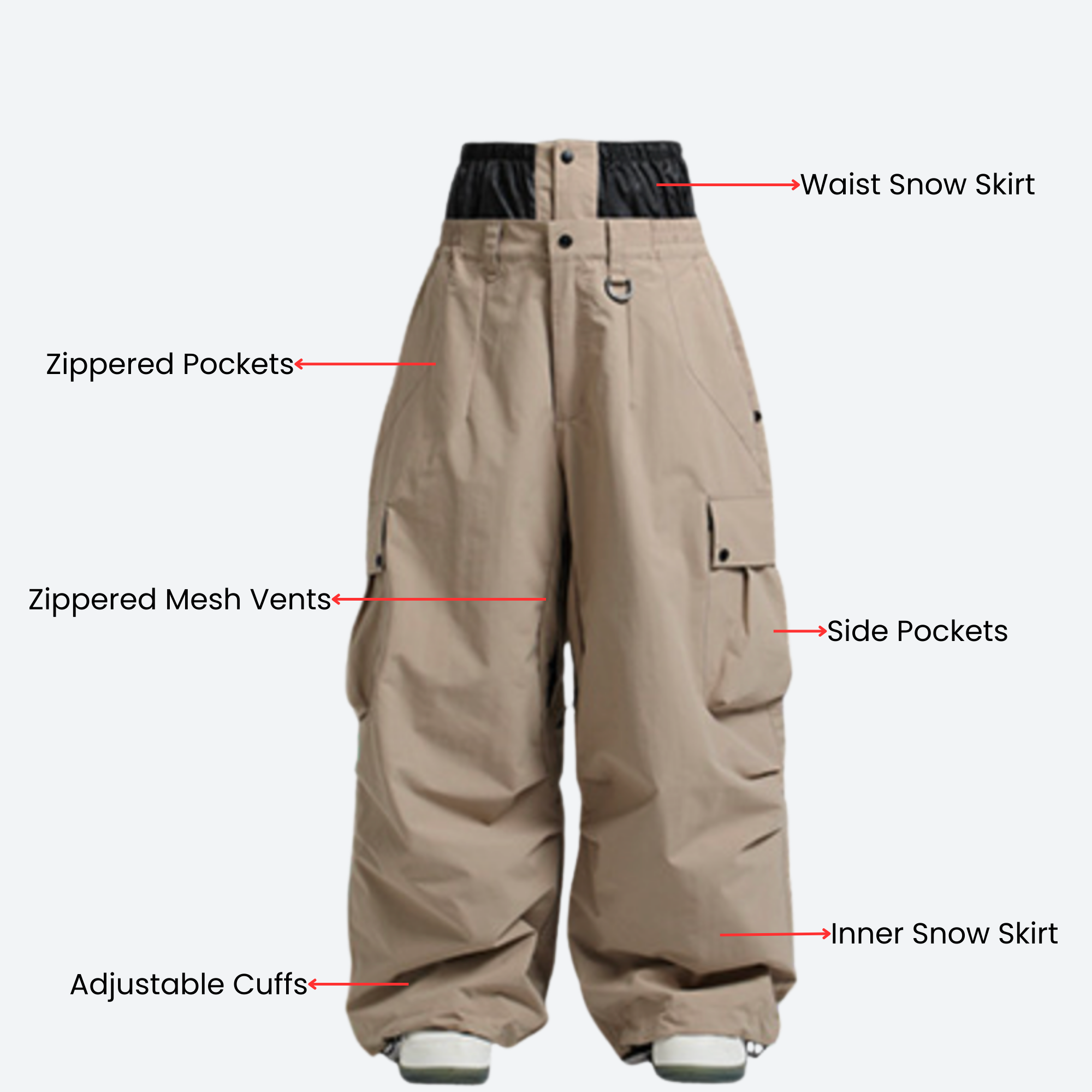 Fjord Men's 3L Snow Pants
