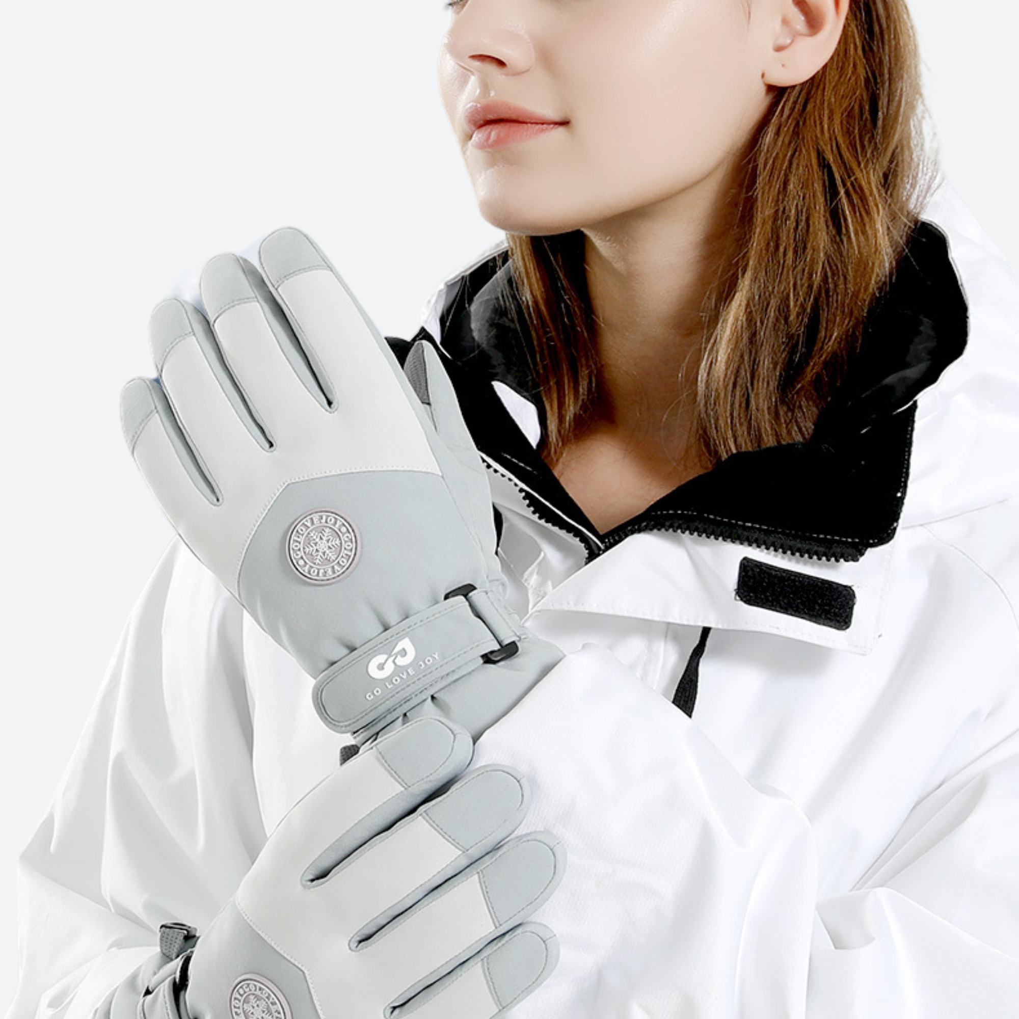 Frost X Full-Finger Snow Gloves