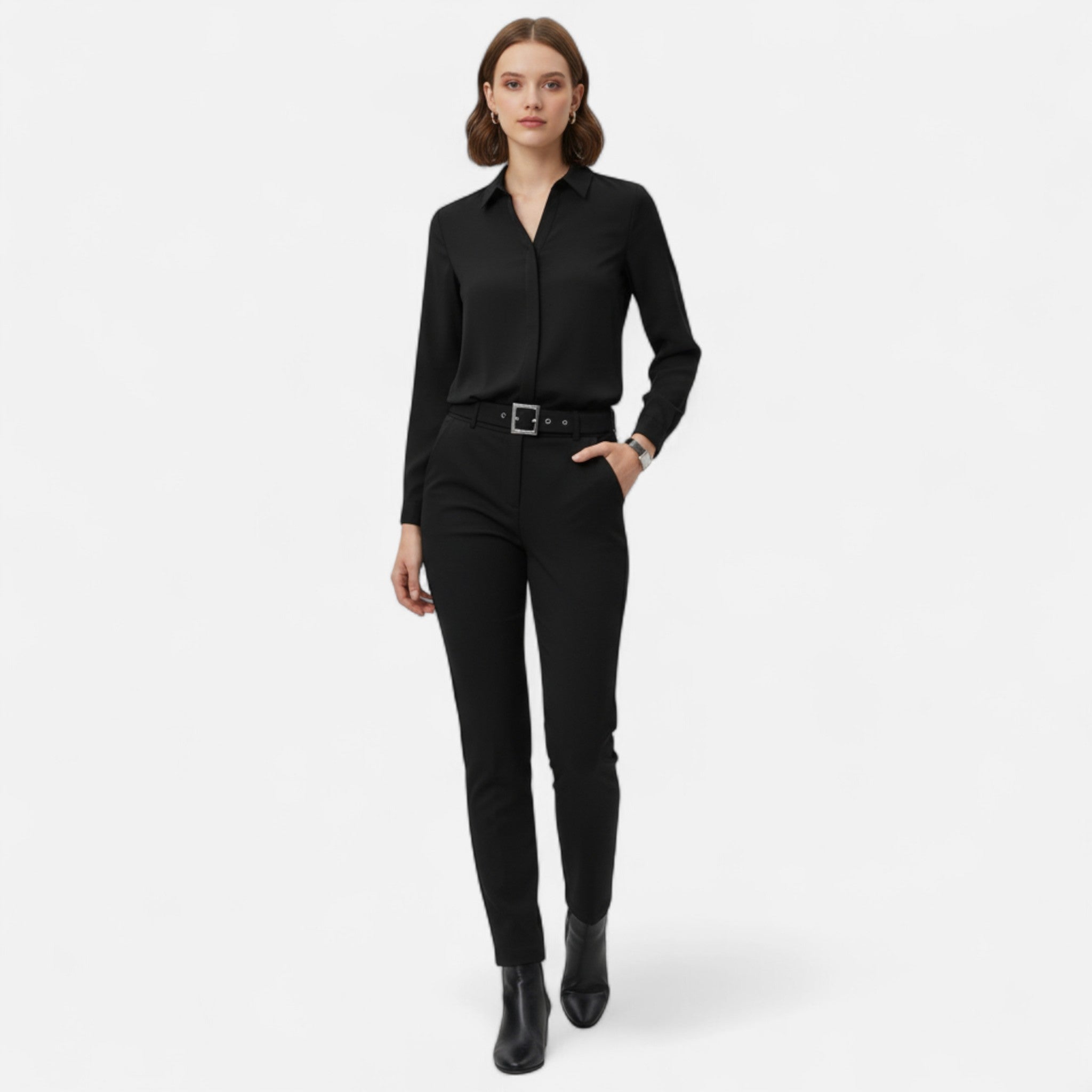 Camille Laurent | Elegant Office Blouse For Women