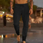Michael™ - Premium Linen Trousers — Tailored Fit