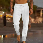 Michael™ - Premium Linen Trousers — Tailored Fit