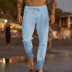Michael™ - Premium Linen Trousers — Tailored Fit