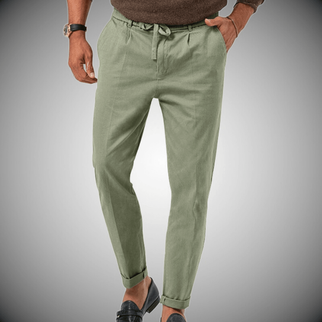 Jack™ - Premium Linen Trousers — Tailored Fit