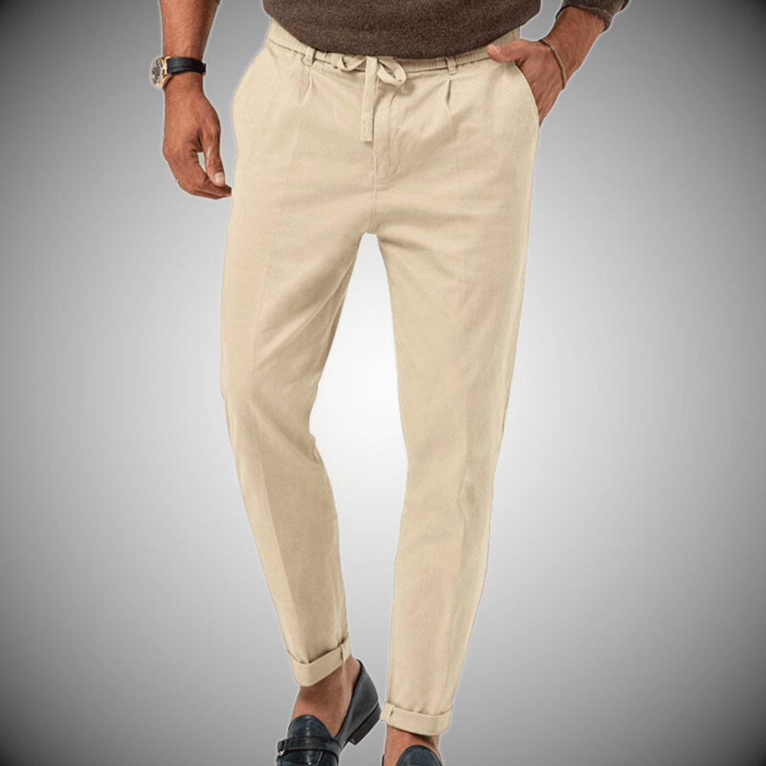 Jack™ - Premium Linen Trousers — Tailored Fit