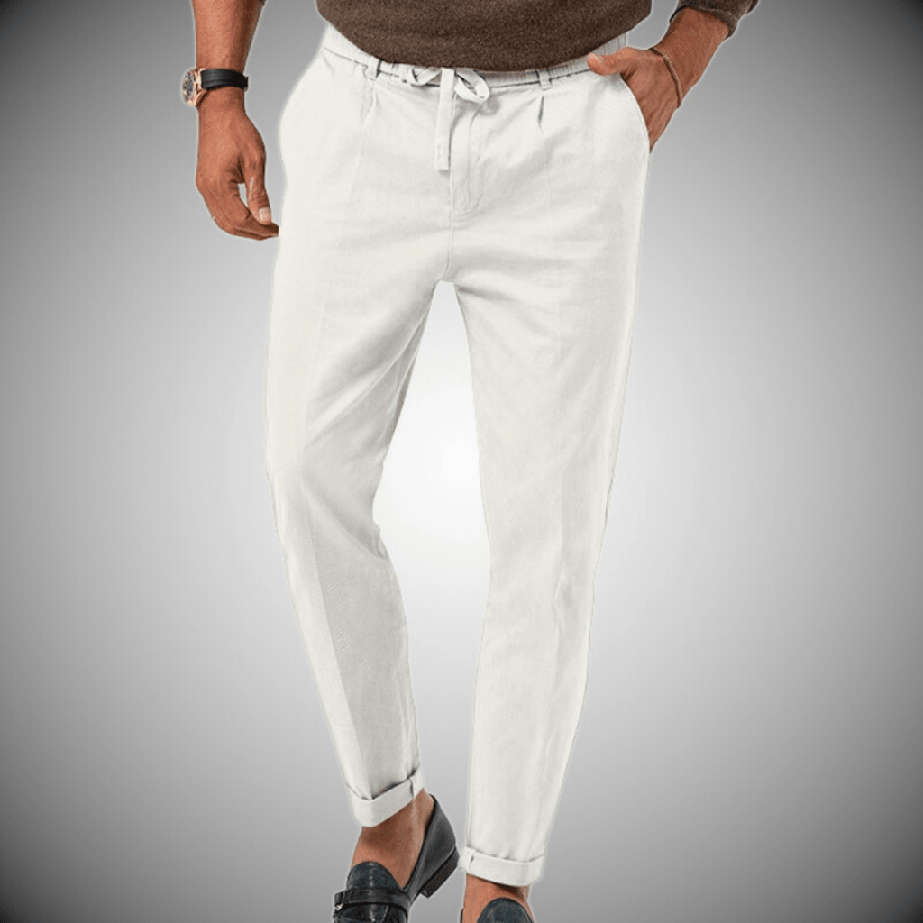 Jack™ - Premium Linen Trousers — Tailored Fit
