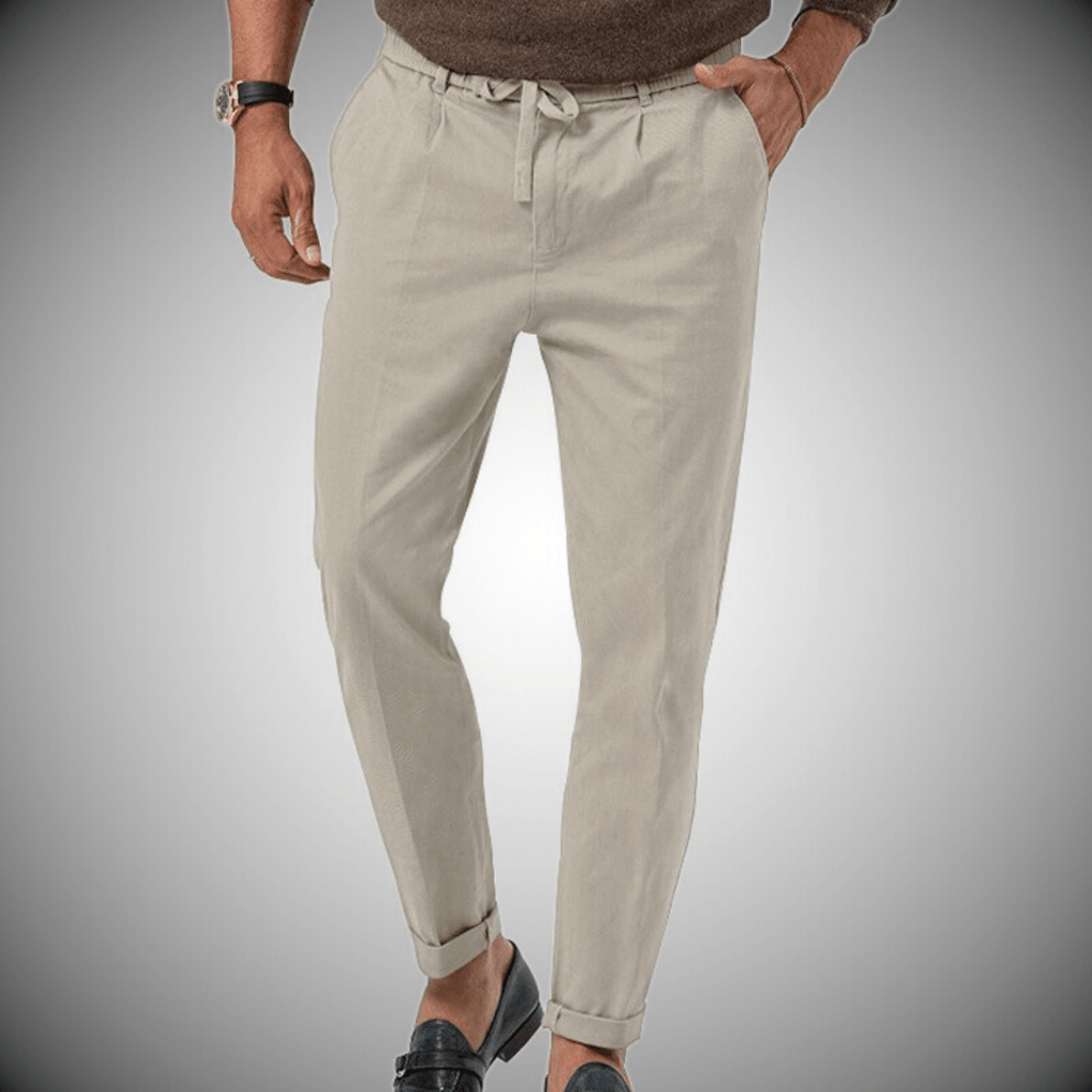 Jack™ - Premium Linen Trousers — Tailored Fit