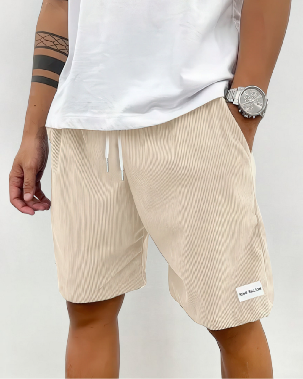 Knee-Length Shorts For Men | Relaxed Fit
