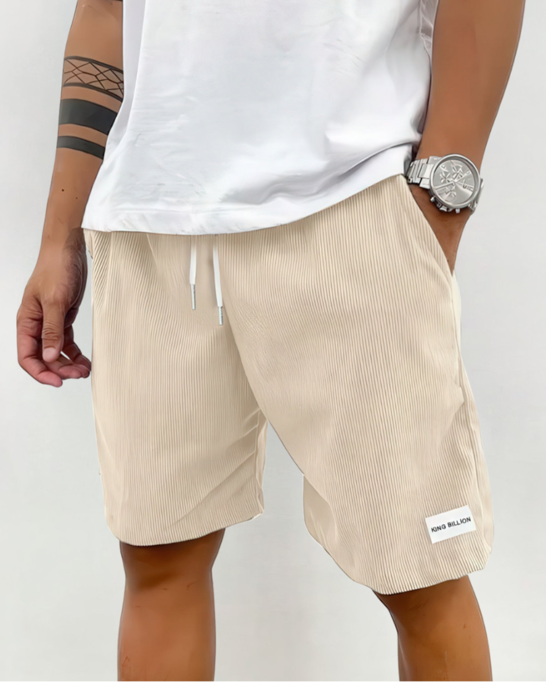 Knee-Length Shorts For Men | Relaxed Fit