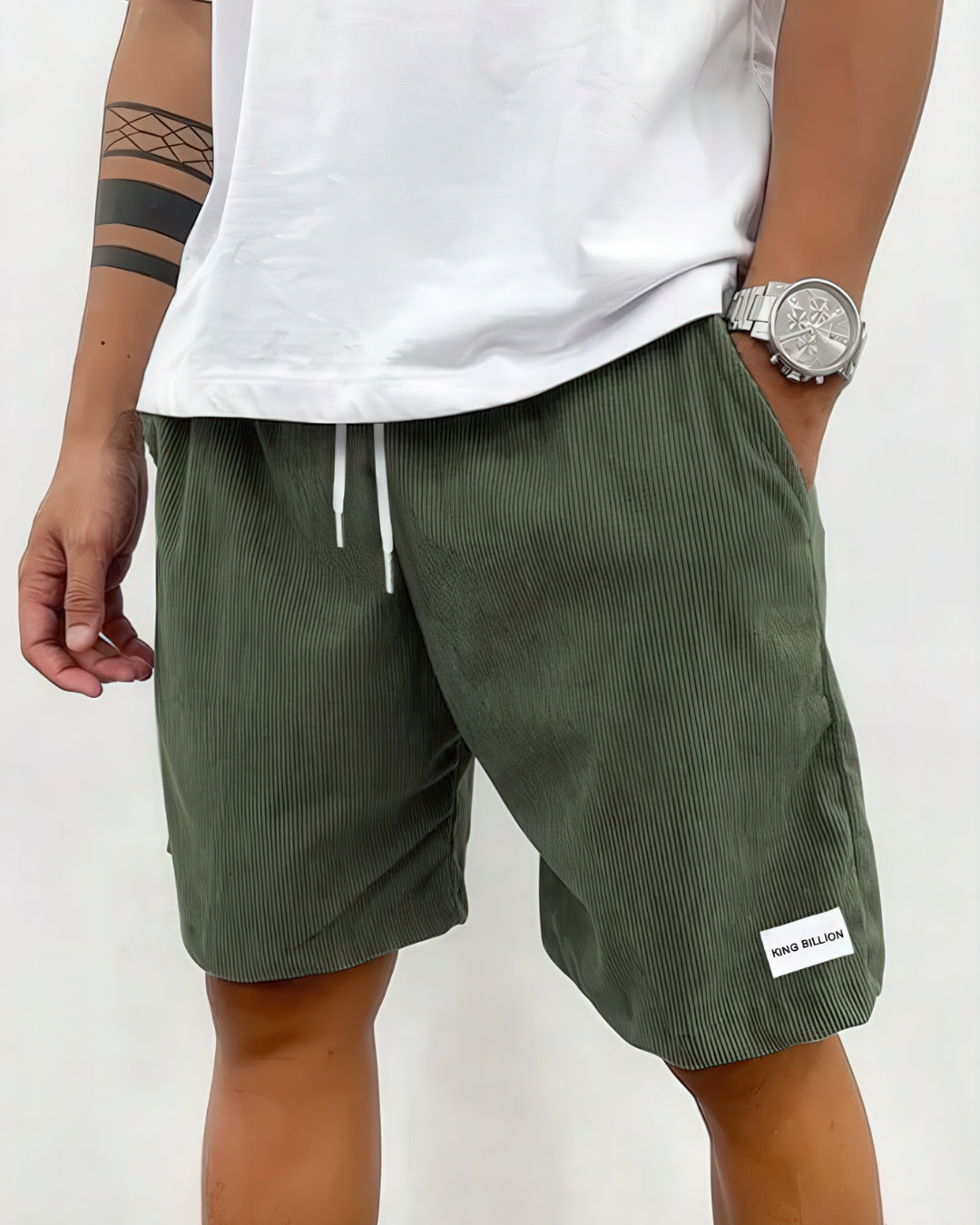 Knee-Length Shorts For Men | Relaxed Fit
