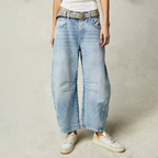 Lucy™ - Relaxed Wide-Leg Jeans — Stretch Denim