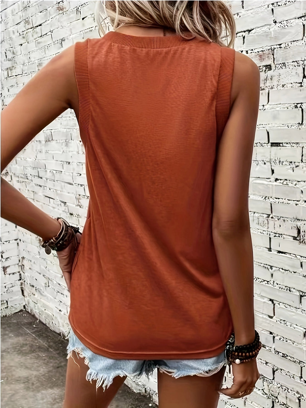 Linen Tank Top For Women | Timeless Fit