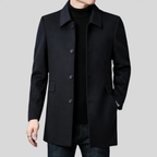 Oliver Beaumont | Classic Wool Overcoat For Men